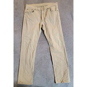 Mott & Bow Men's Khaki Slim Mercer Jeans Size 35x32